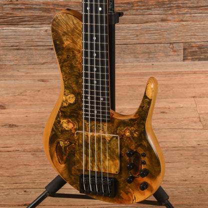 Prat Custom 5-String Bass Burl Top Bass Guitars / 5-String or More