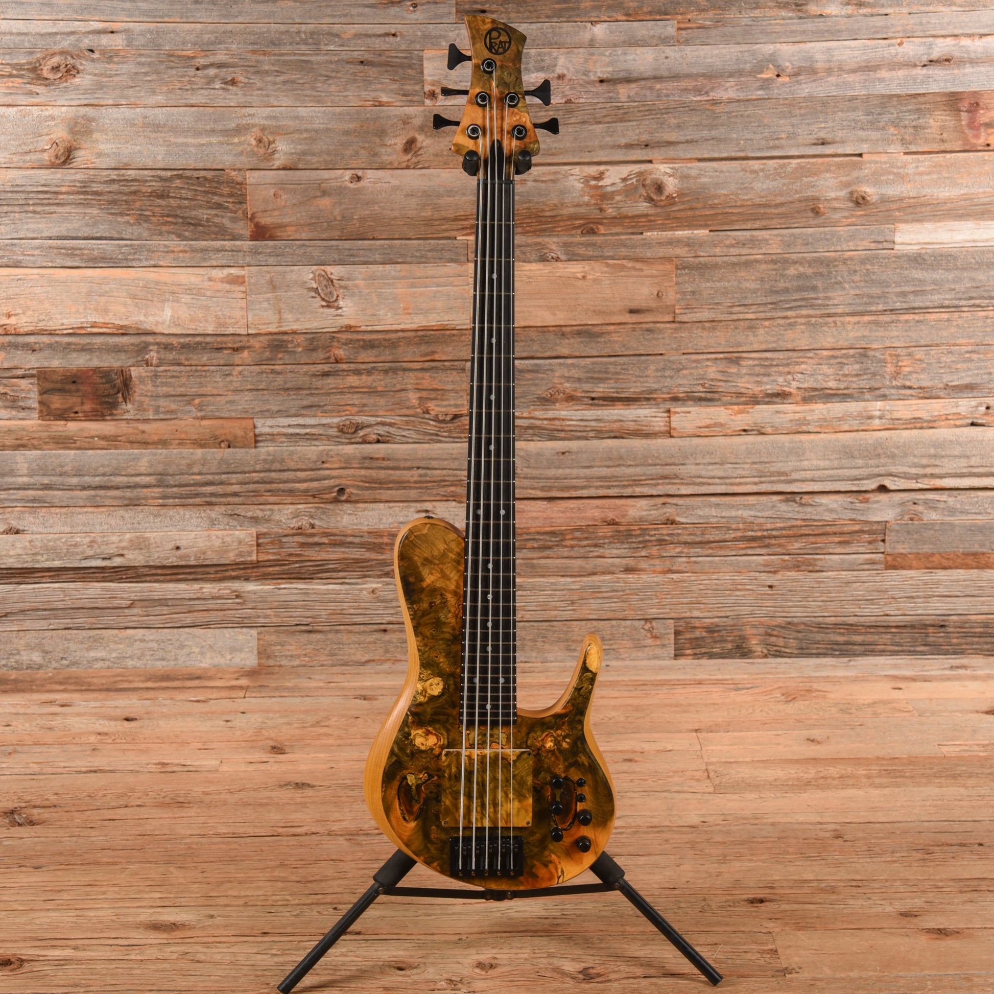 Prat Custom 5-String Bass Burl Top Bass Guitars / 5-String or More