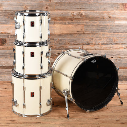 Premier B303 12/13/16/22/5.5x14 5pc. Drum Kit VINTAGE White 1970s Drum Kits