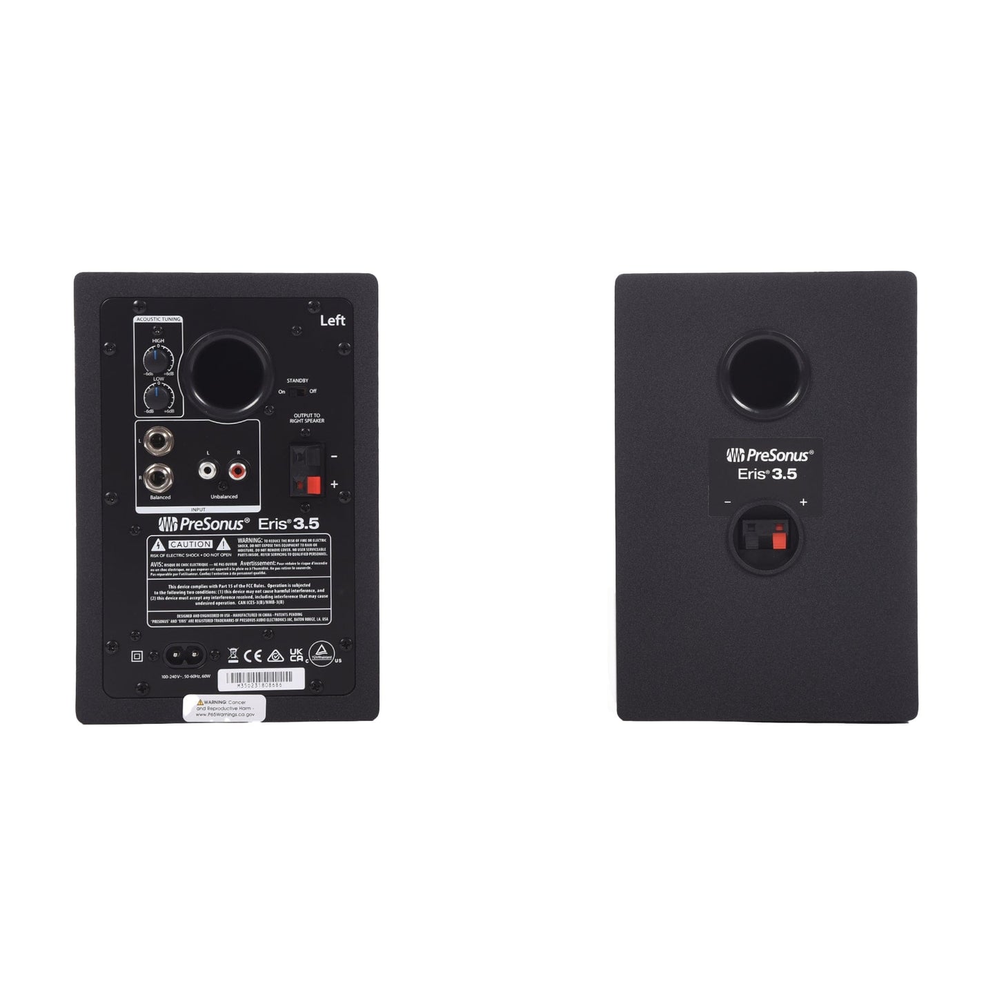 PreSonus Eris 3.5 3.5" Media Reference Monitor (Pair) Home Audio / Speakers / Bookshelf Speakers