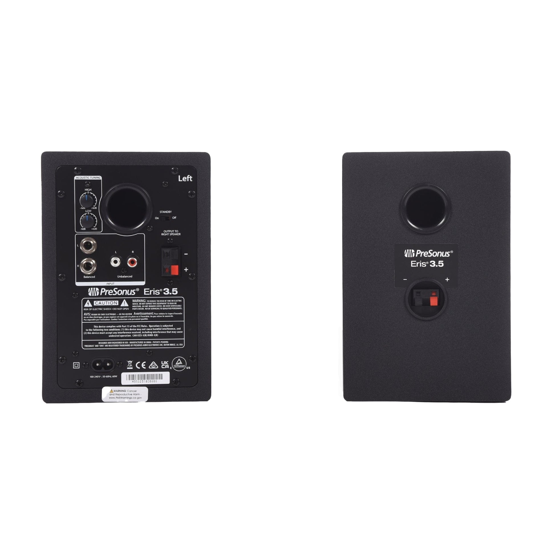 PreSonus Eris 3.5 3.5" Media Reference Monitor (Pair) Home Audio / Speakers / Bookshelf Speakers