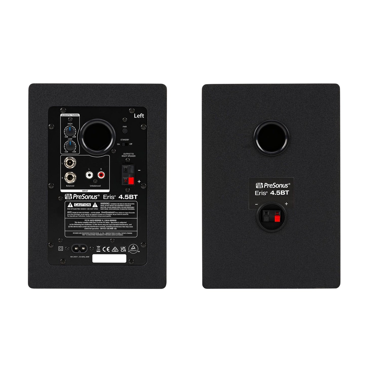 PreSonus Eris 4.5BT 4.5" Media Reference Monitor w/ Bluetooth (Pair) Home Audio / Speakers / Bookshelf Speakers