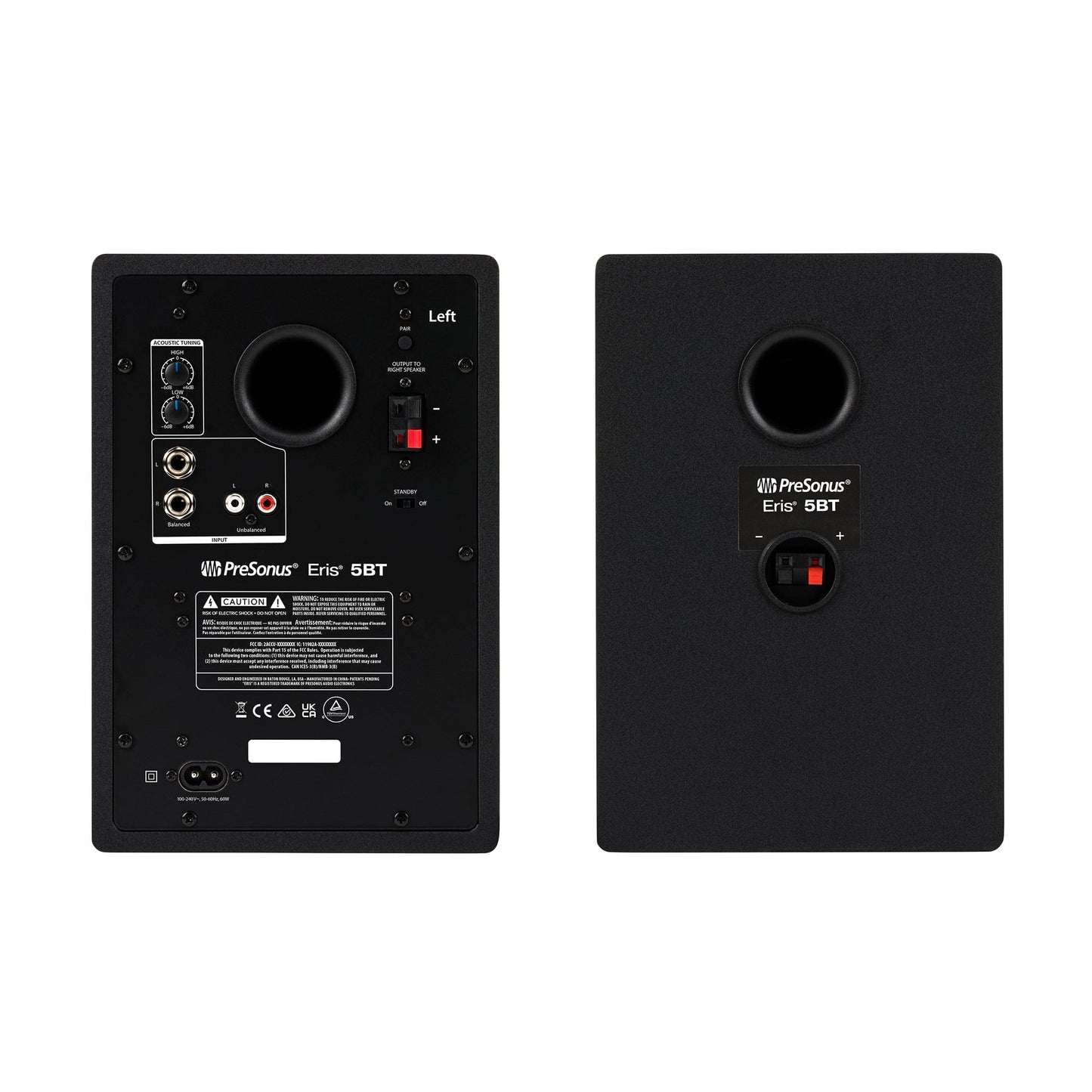 PreSonus Eris 5BT 5" Media Reference Monitor w/ Bluetooth (Pair) Home Audio / Speakers / Bookshelf Speakers