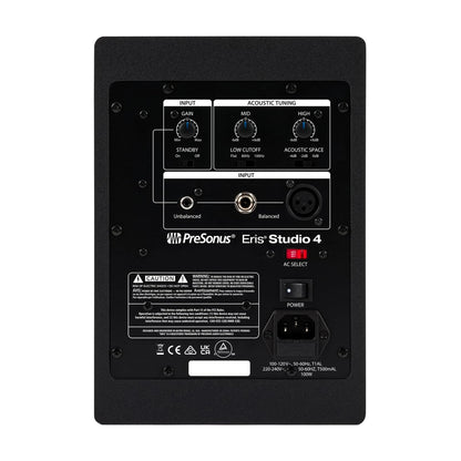 PreSonus Eris Studio 4 4" Active Studio Monitor w/ EBM Waveguide Pro Audio / Speakers / Studio Monitors
