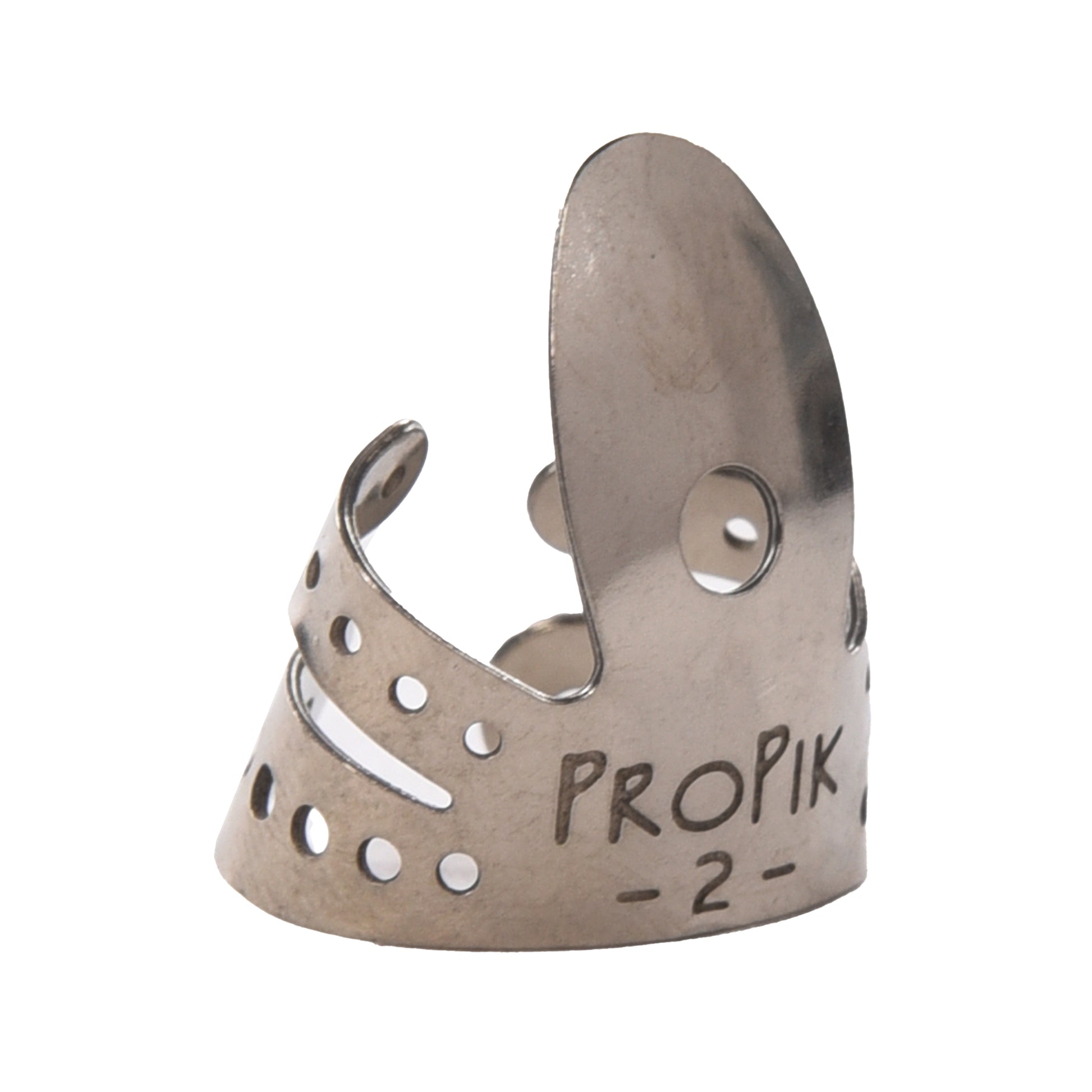 ProPik Extra Comfortable Split Wrap Fingerpick #2 Nickel Straight 2-Pack Accessories / Picks