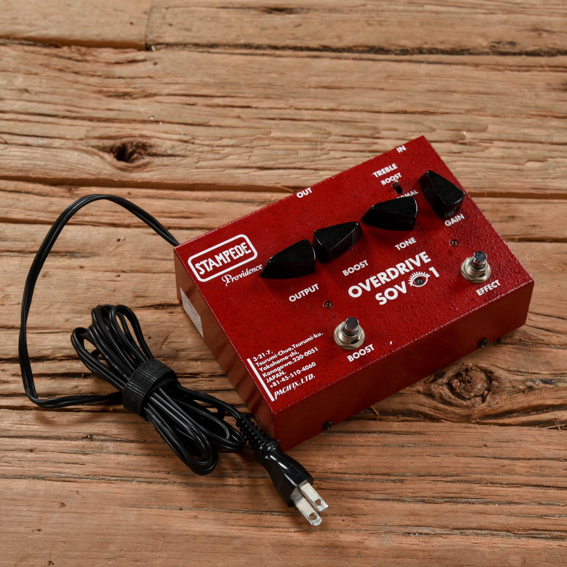 providence pedals Providence Stampede Overdrive SOV-1
