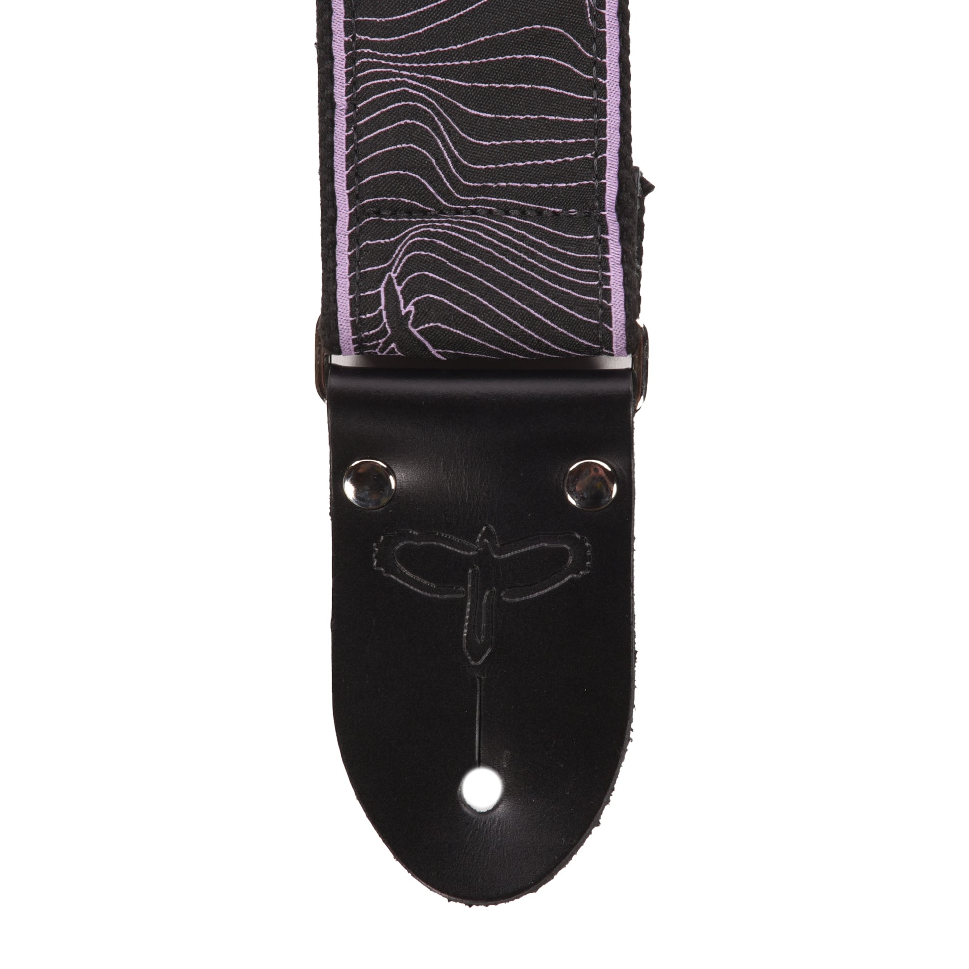 PRS 2" Deluxe Retro Strap Custom Jacquard Violet Pulsar Birds Accessories / Straps
