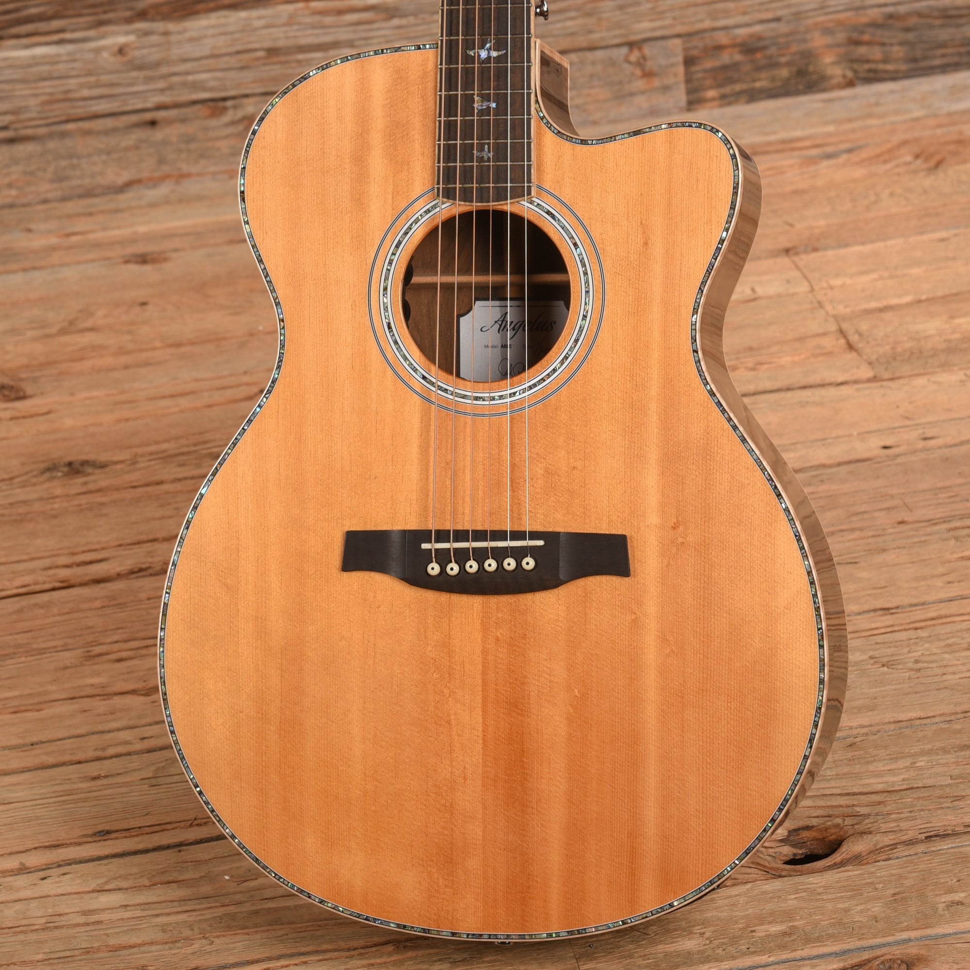 PRS SE Angelus A60E Natural 2019 Acoustic Guitars / Concert