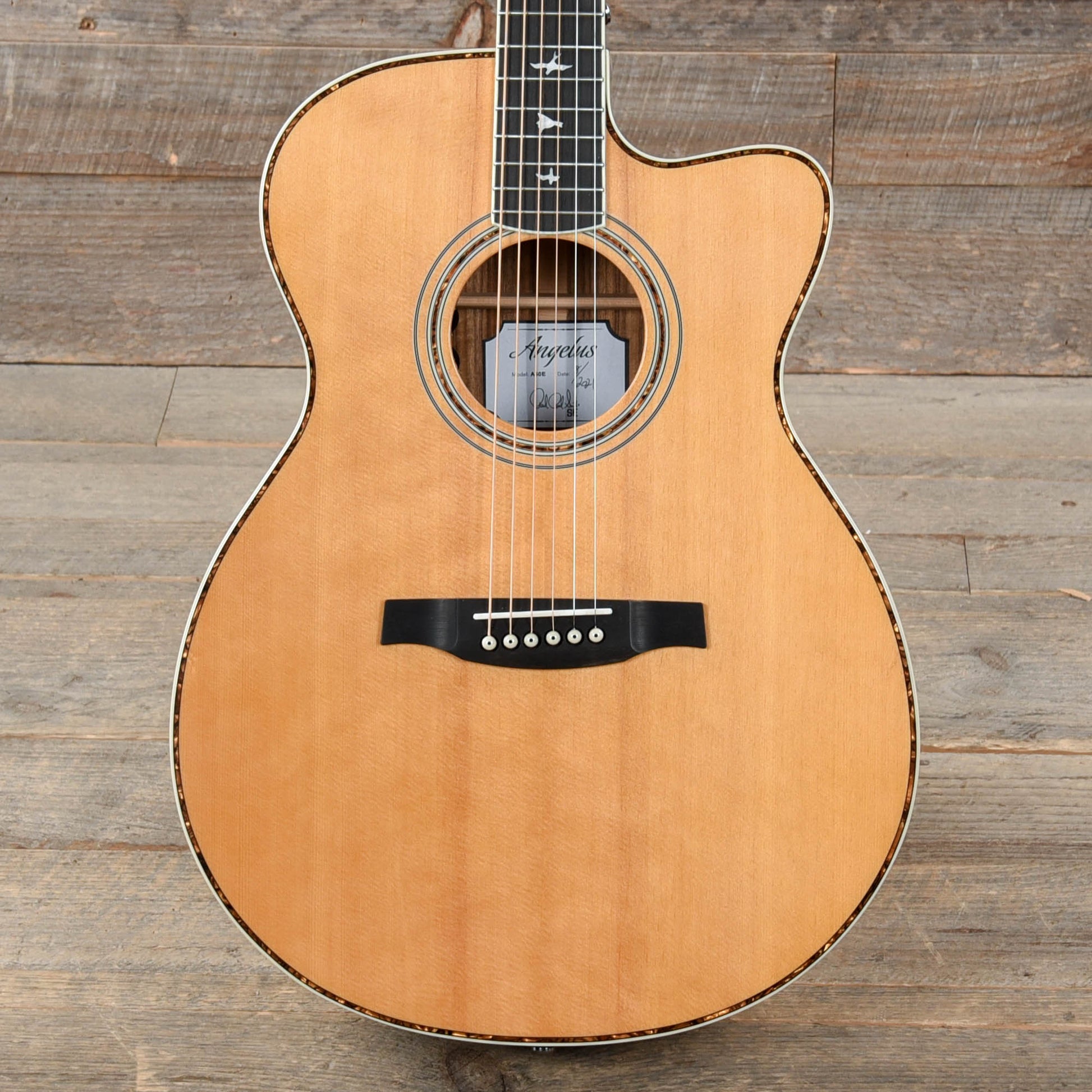 PRS SE A40E Angelus Natural Acoustic Guitars / OM and Auditorium