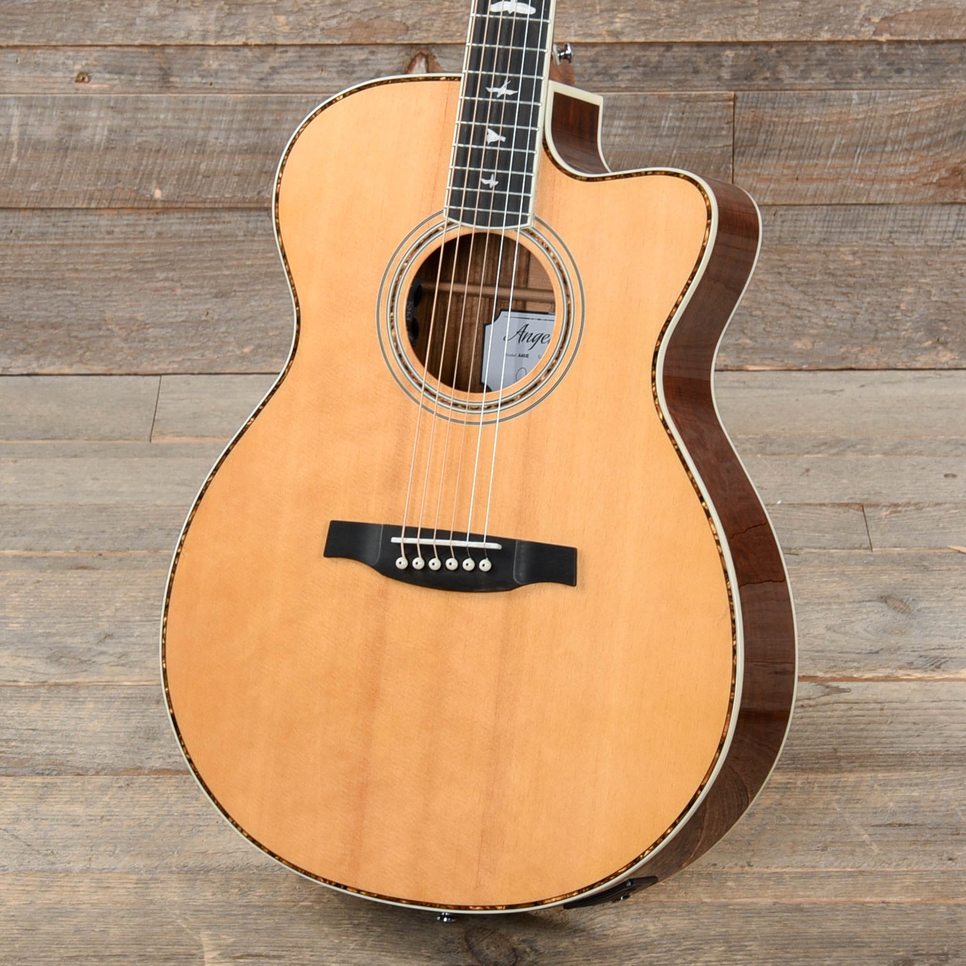 PRS SE A40E Angelus Natural Acoustic Guitars / OM and Auditorium
