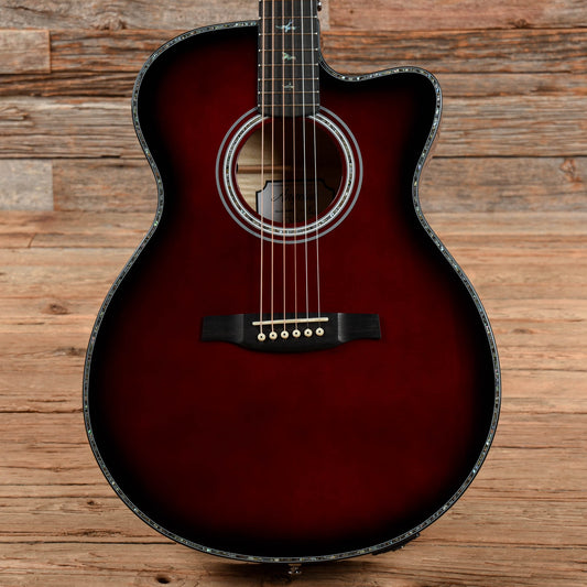 PRS SE A50E Angelus Red Burst 2021 Acoustic Guitars / OM and Auditorium