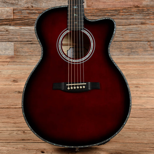 PRS SE A50E Angelus Red Burst 2021 Acoustic Guitars / OM and Auditorium