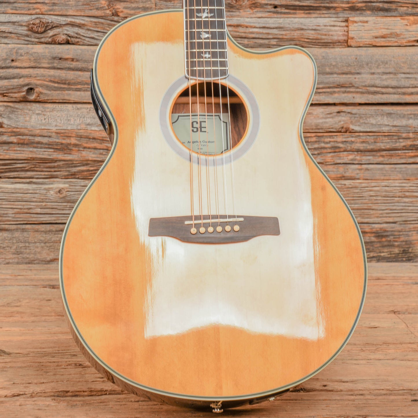 PRS SE Angelus Standard Natural 2019 Acoustic Guitars / OM and Auditorium