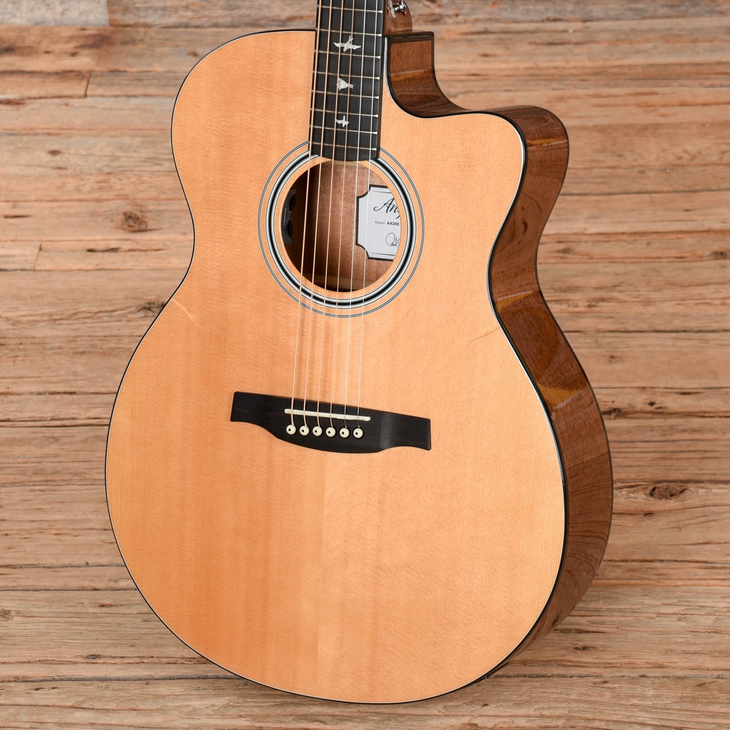PRS SE AX20E Natural 2020 Acoustic Guitars / OM and Auditorium
