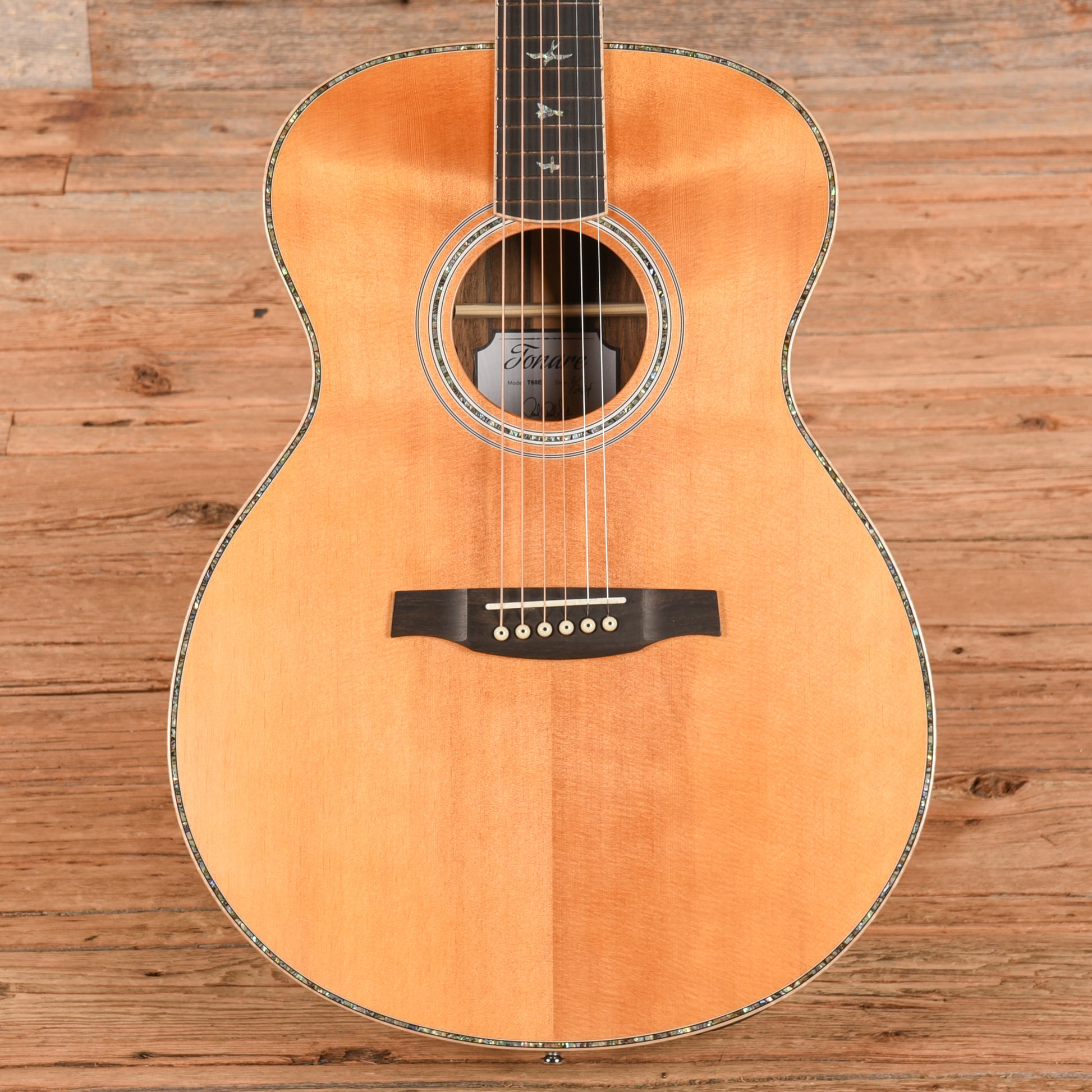 PRS SE T60E Tonare Natural 2024 Acoustic Guitars / OM and Auditorium