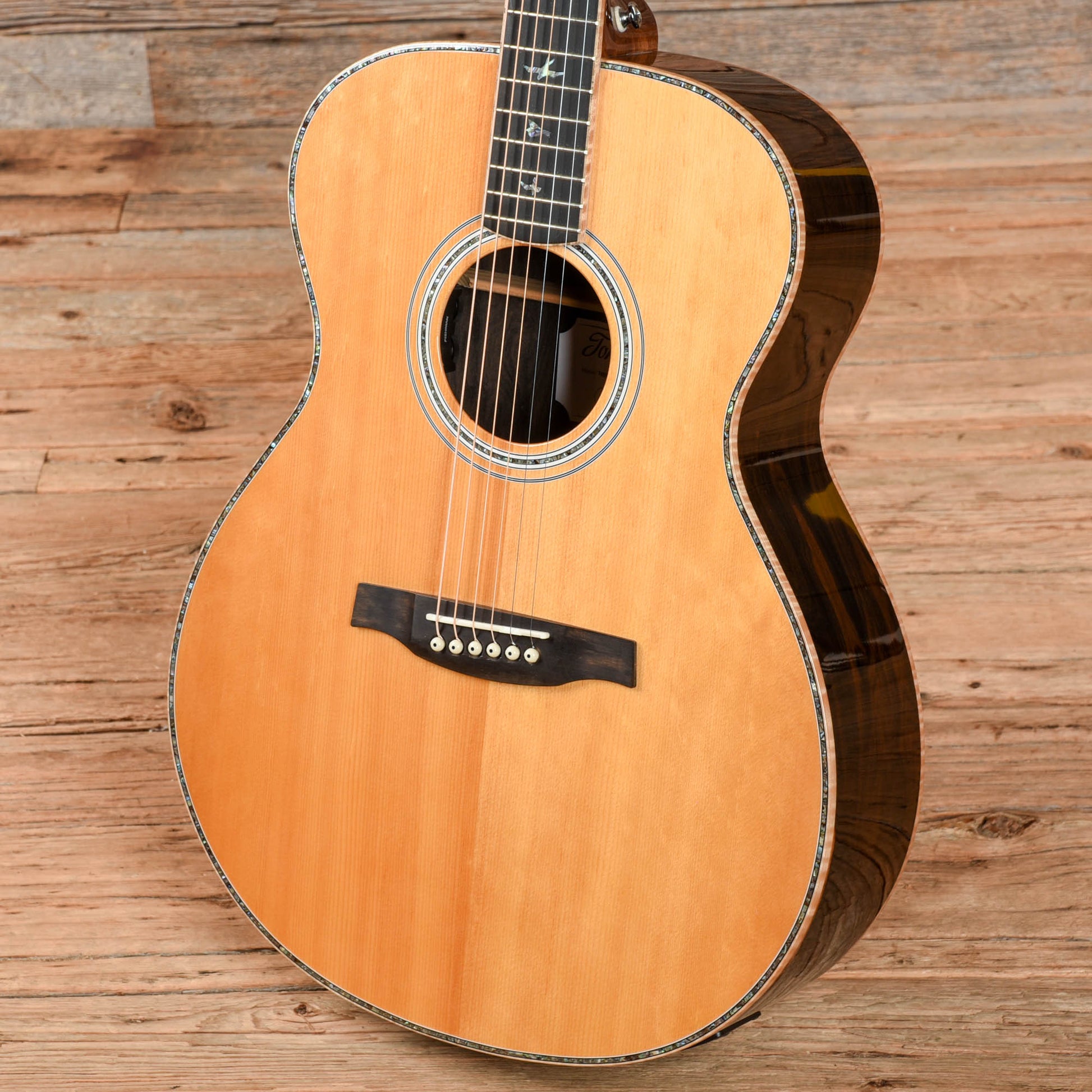 PRS SE Tonare T60e Natural Acoustic Guitars / OM and Auditorium