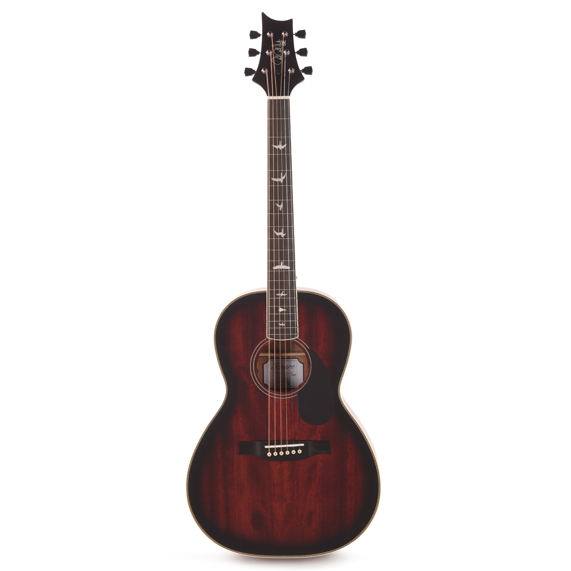 PRS SE P20E Tonare Parlor Fire Red Burst Acoustic Guitars / Parlor