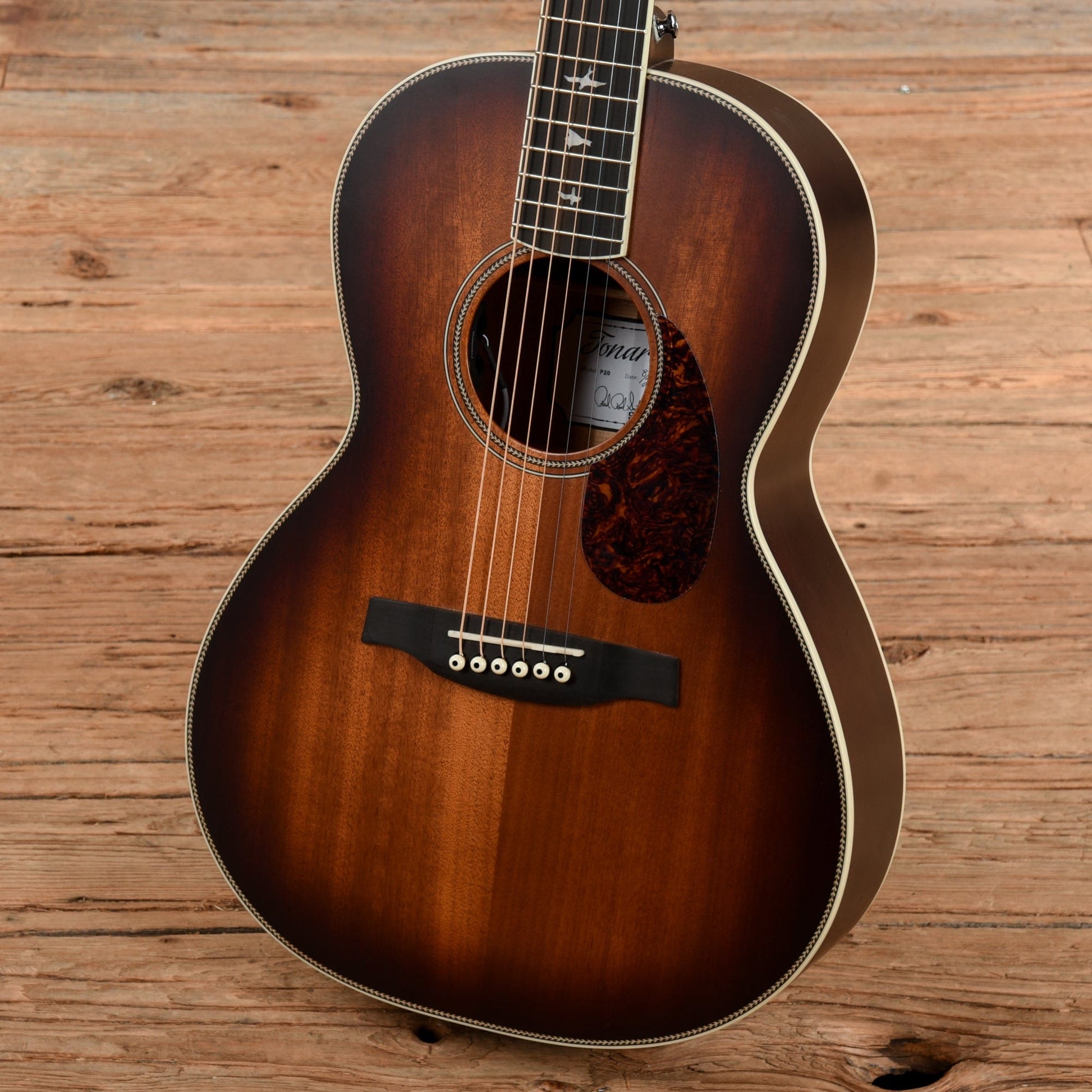 PRS SE Tonare P20 Sunburst Acoustic Guitars / Parlor