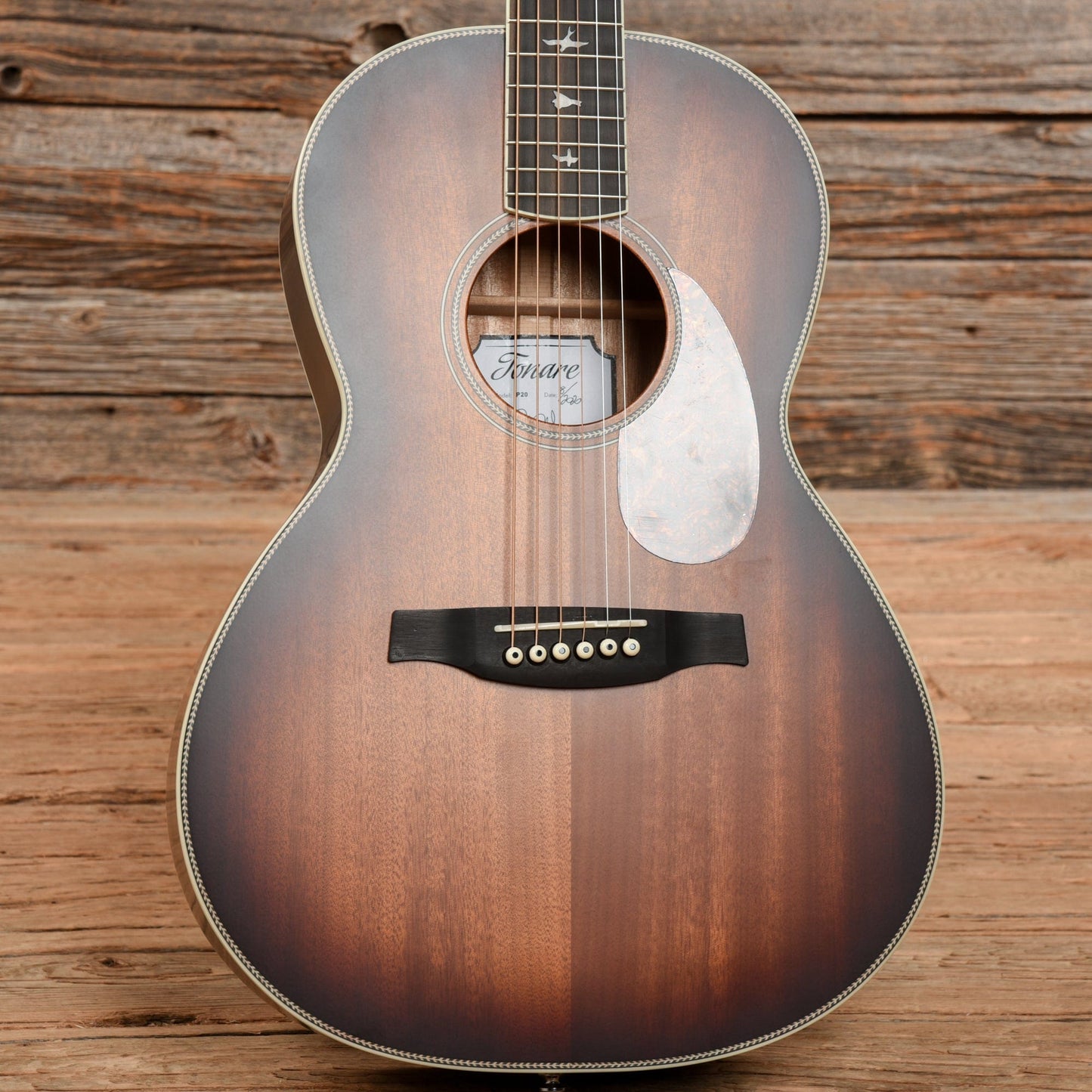 PRS SE Tonare P20 Sunburst Acoustic Guitars / Parlor