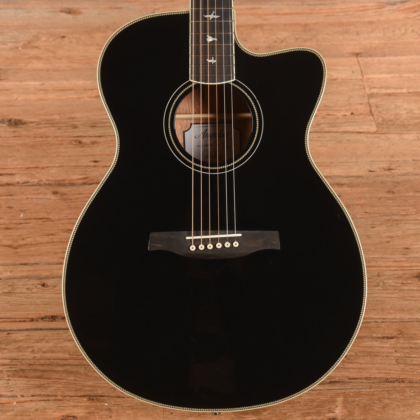 PRS Angelus Black 2024 Acoustic Guitars