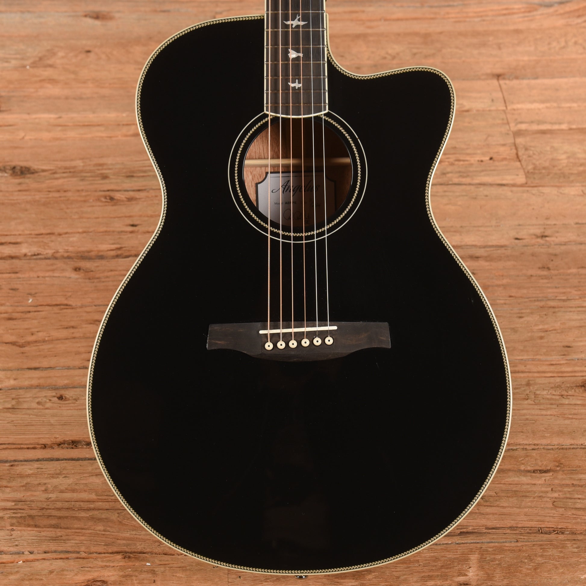 PRS Angelus Black 2024 Acoustic Guitars