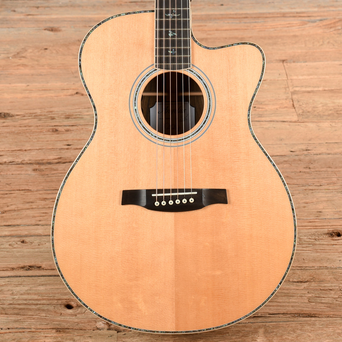 PRS SE A60E Angelus Natural 2022 Acoustic Guitars
