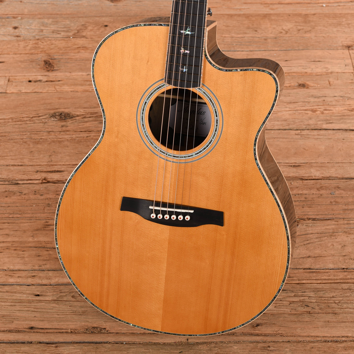 PRS SE A60E Angelus Natural 2025 Acoustic Guitars