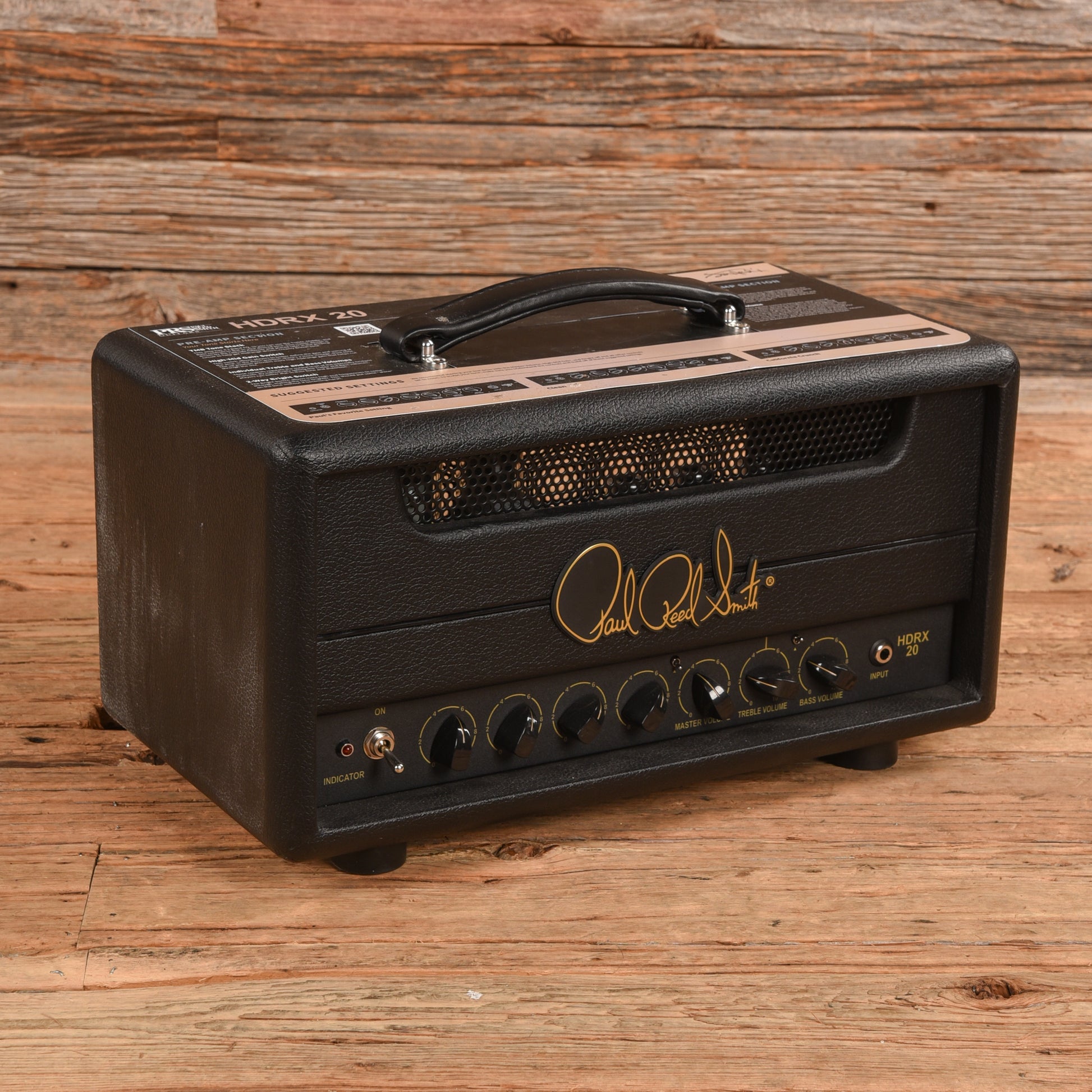 PRS HDRX20 20-Watt Guitar Amp Head Amps / Guitar Amps / Guitar Cabinets