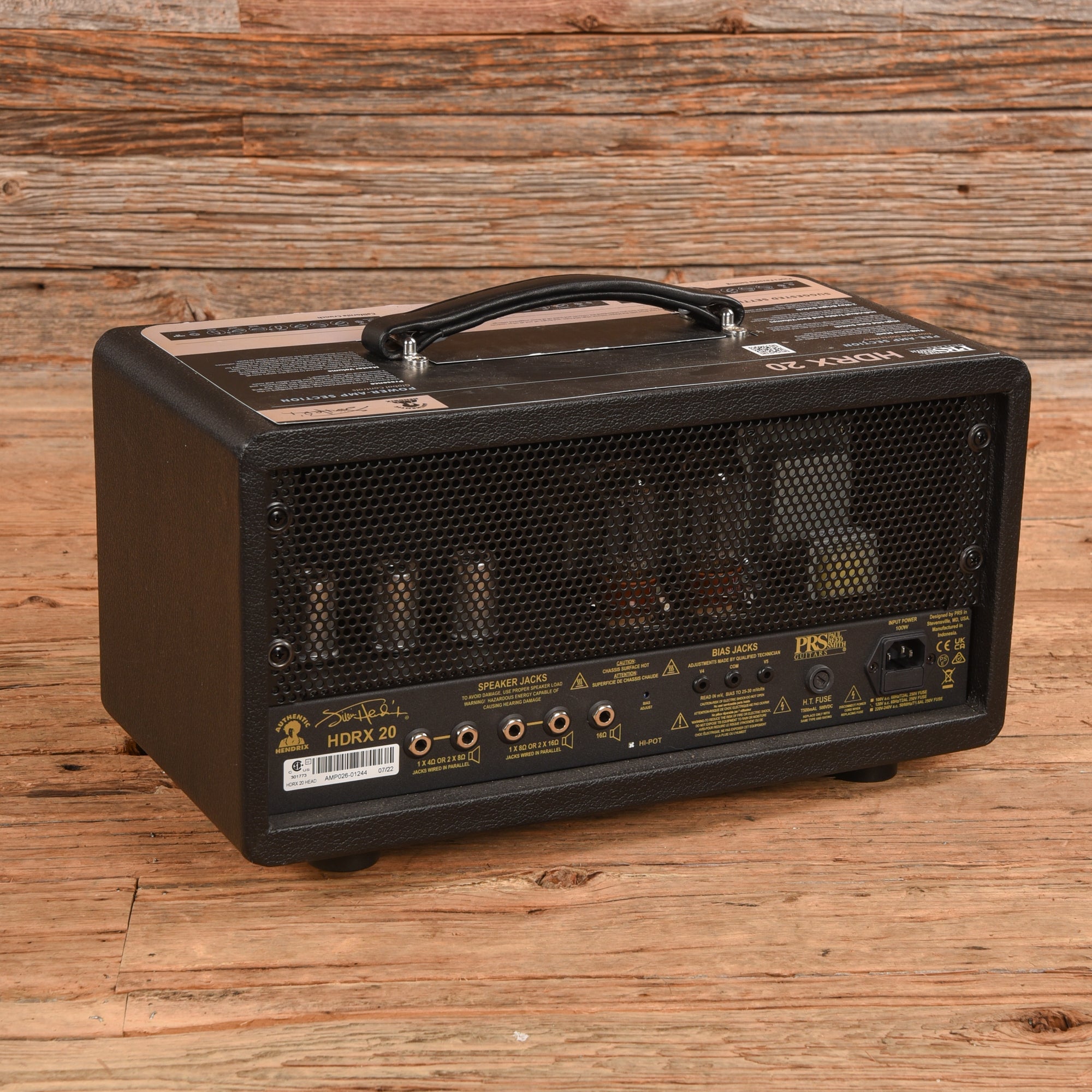 PRS HDRX20 20-Watt Guitar Amp Head Amps / Guitar Amps / Guitar Cabinets