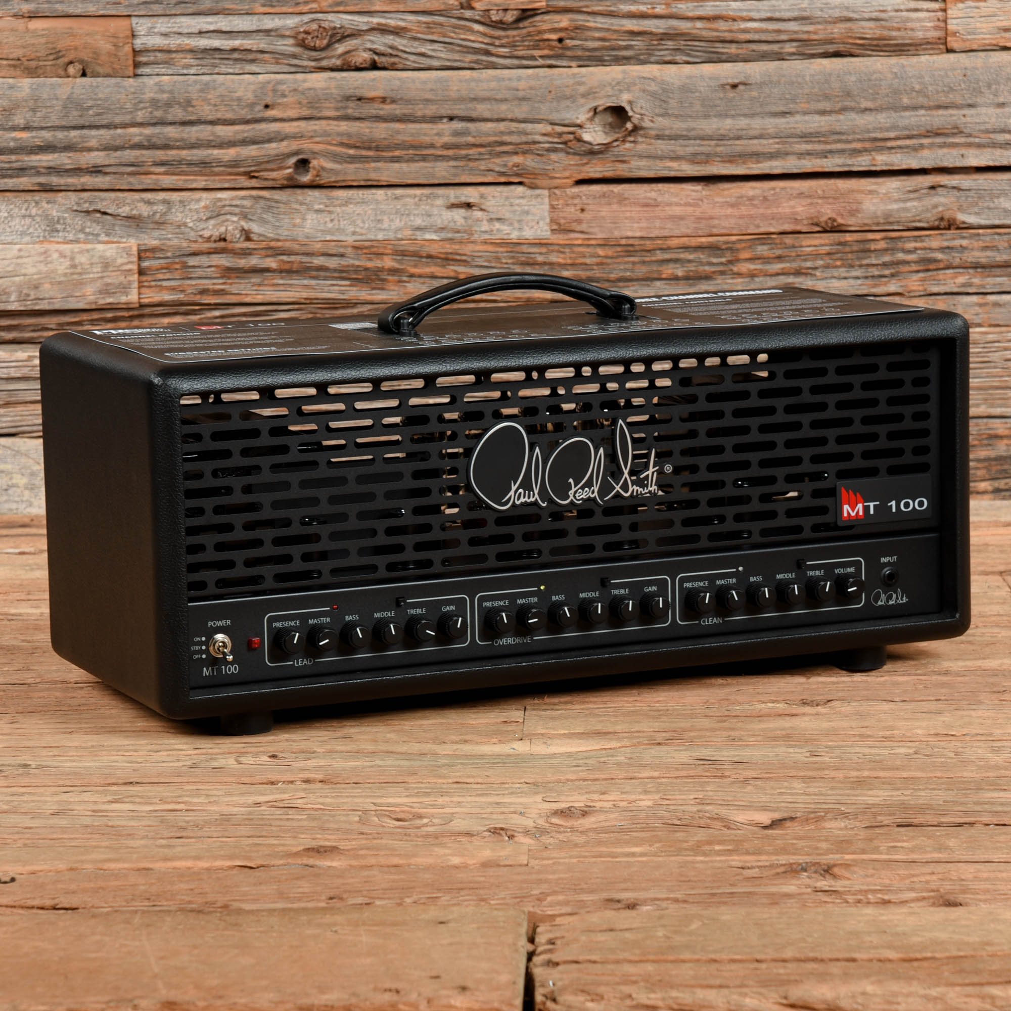 PRS MT100 Mark Tremonti Signature 3-Channel 100-Watt Guitar Amp Head Amps / Guitar Amps / Guitar Cabinets