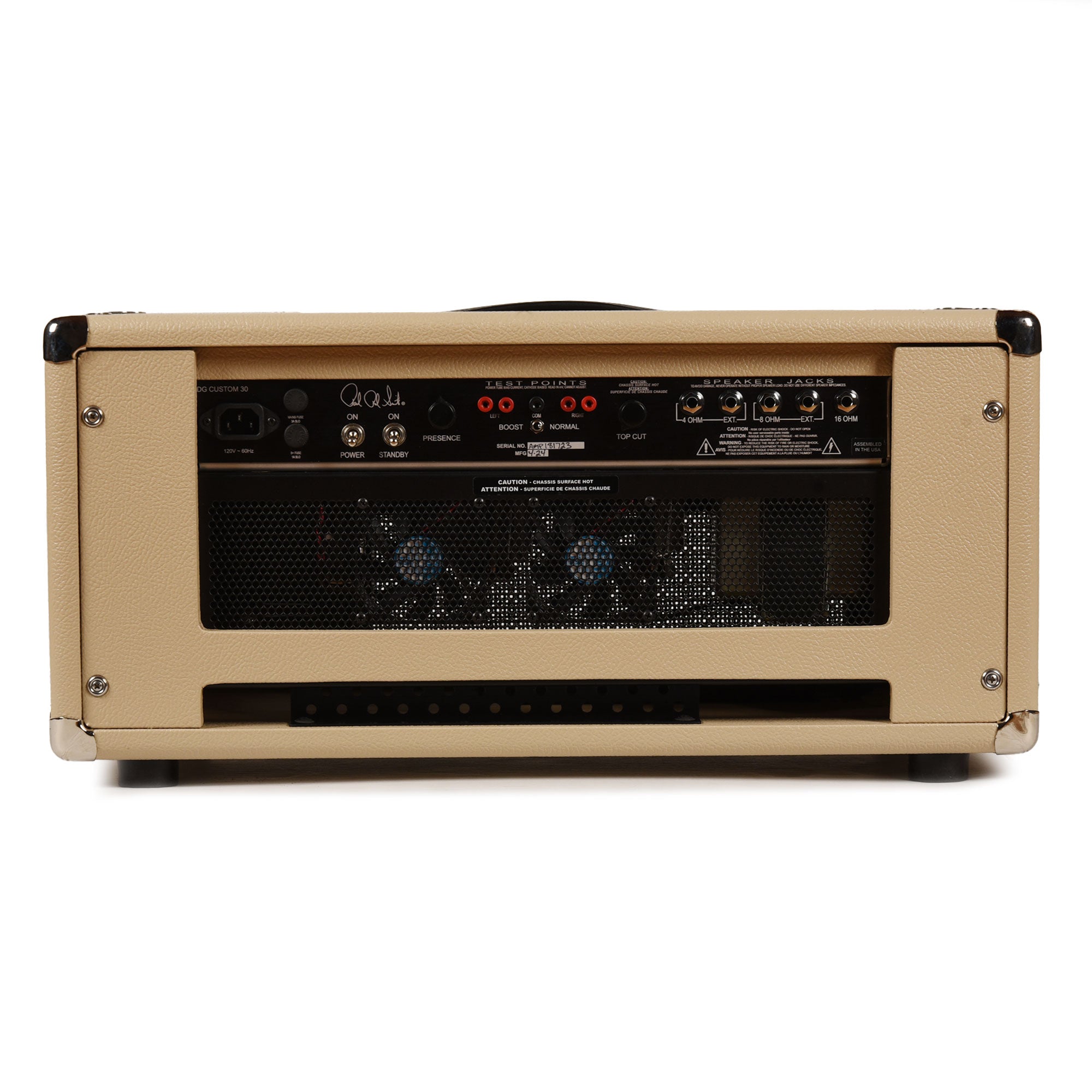PRS DG Custom David Grissom 30w Amp Head Blonde & Vintage Cherry Amps / Guitar Amps / Guitar Heads
