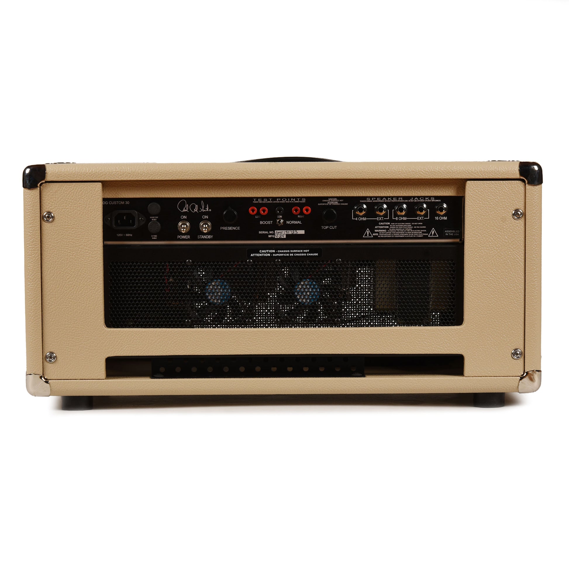 PRS DG Custom David Grissom 30w Amp Head Blonde & Vintage Cherry Amps / Guitar Amps / Guitar Heads