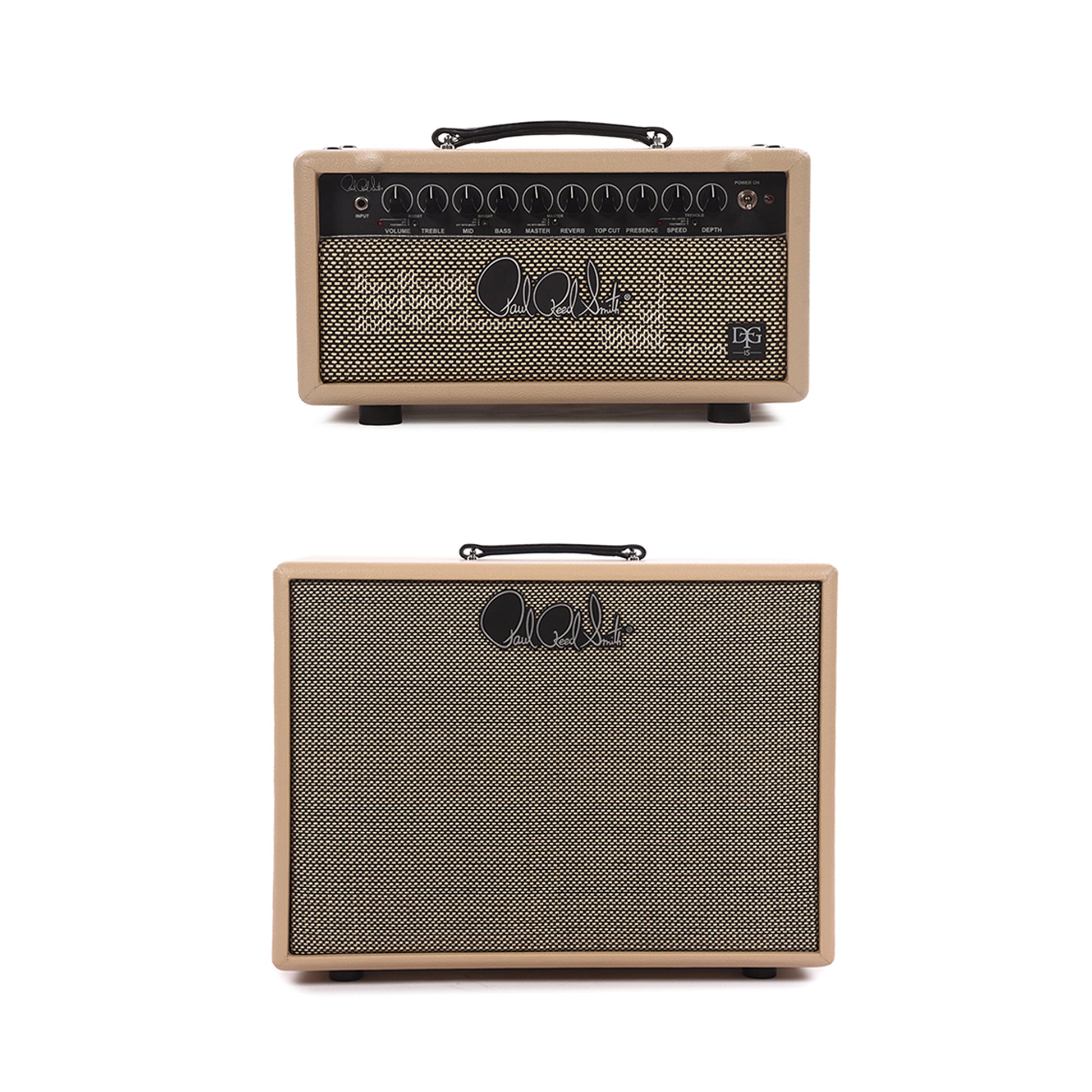 PRS DGT 15 David Grisson Signature 15w Amp Head and 1x12 Cabinet Blonde w/ Celestion V30 Speakers Amps / Guitar Amps / Guitar Heads