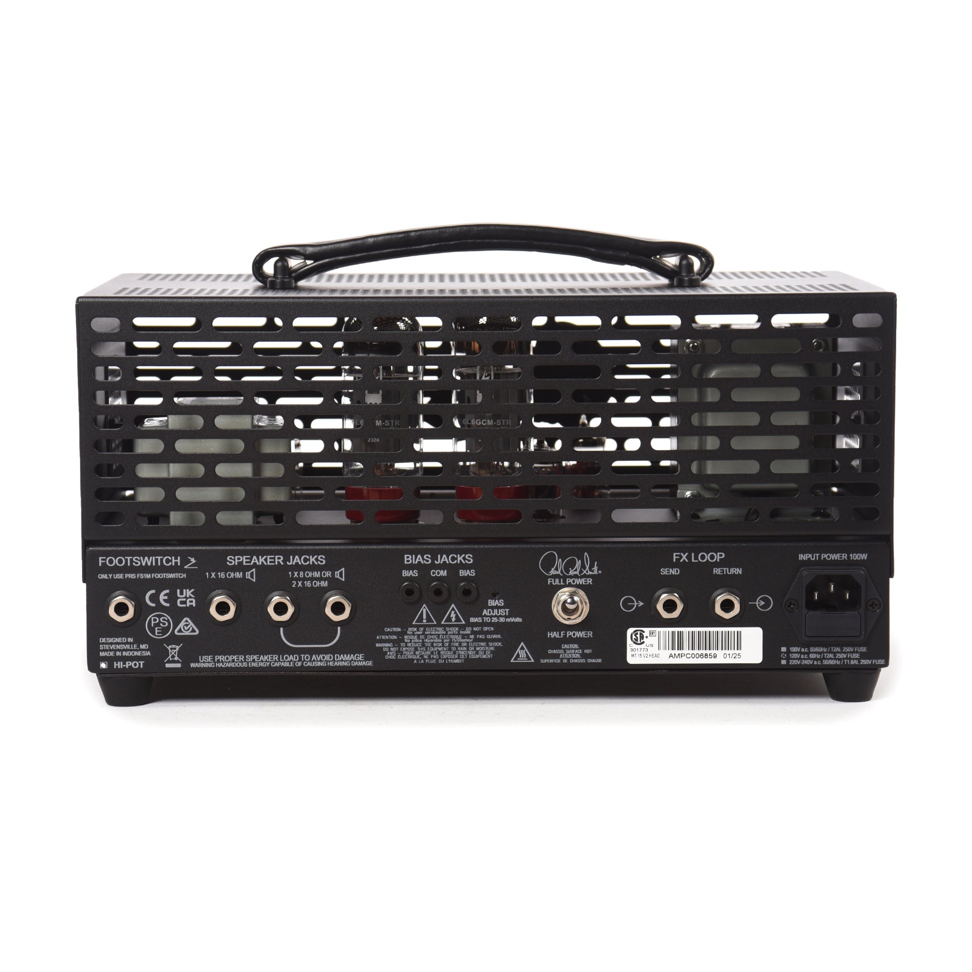 PRS MT 15 V2 Mark Tremonti 15/7w Head Amps / Guitar Amps / Guitar Heads