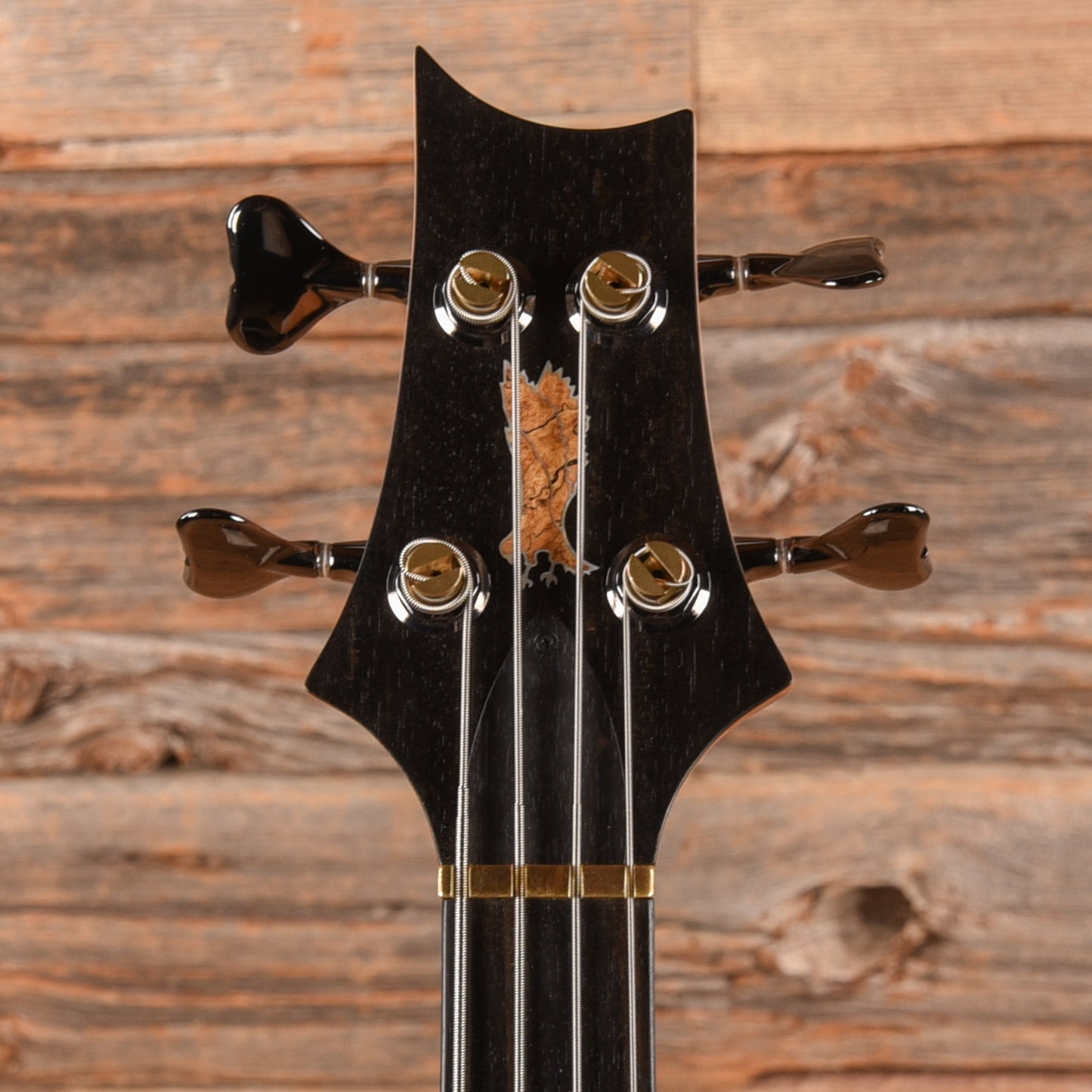 PRS Private Stock Short Scale Hollowbody Bass 4 Natural w/ Smoked Burst 2018 Bass Guitars / 4-String