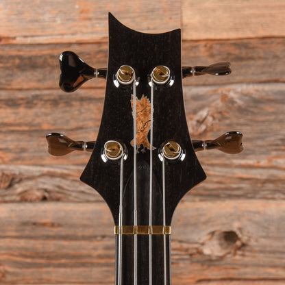 PRS Private Stock Short Scale Hollowbody Bass 4 Natural w/ Smoked Burst 2018 Bass Guitars / 4-String