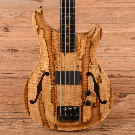 PRS Private Stock Short Scale Hollowbody Bass 4 Natural w/ Smoked Burst 2018 Bass Guitars / 4-String