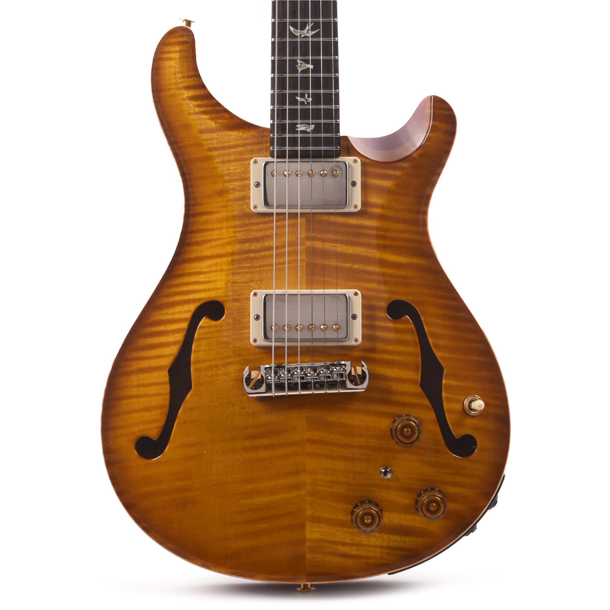 PRS Hollowbody II Piezo 10 Top/Back McCarty Sunburst Electric Guitars / Hollow Body