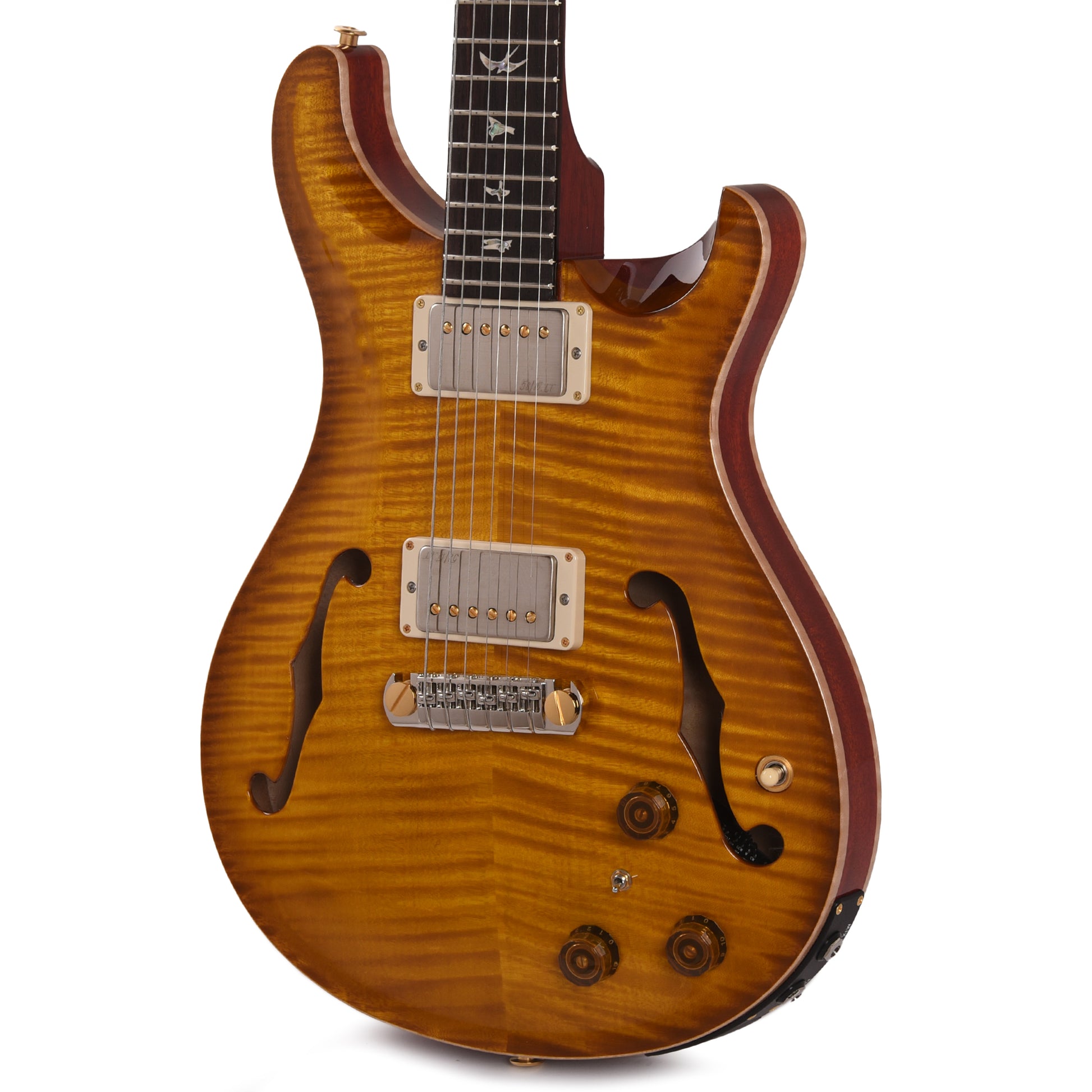 PRS Hollowbody II Piezo 10 Top/Back McCarty Sunburst Electric Guitars / Hollow Body