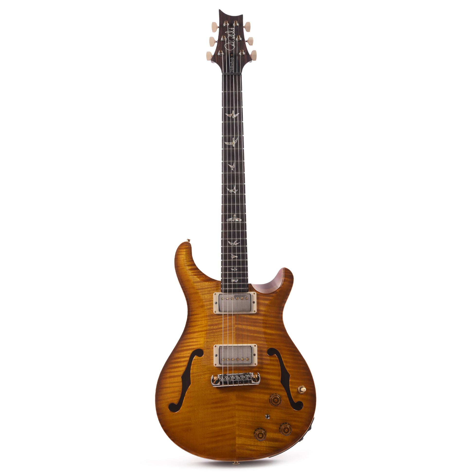 PRS Hollowbody II Piezo 10 Top/Back McCarty Sunburst Electric Guitars / Hollow Body