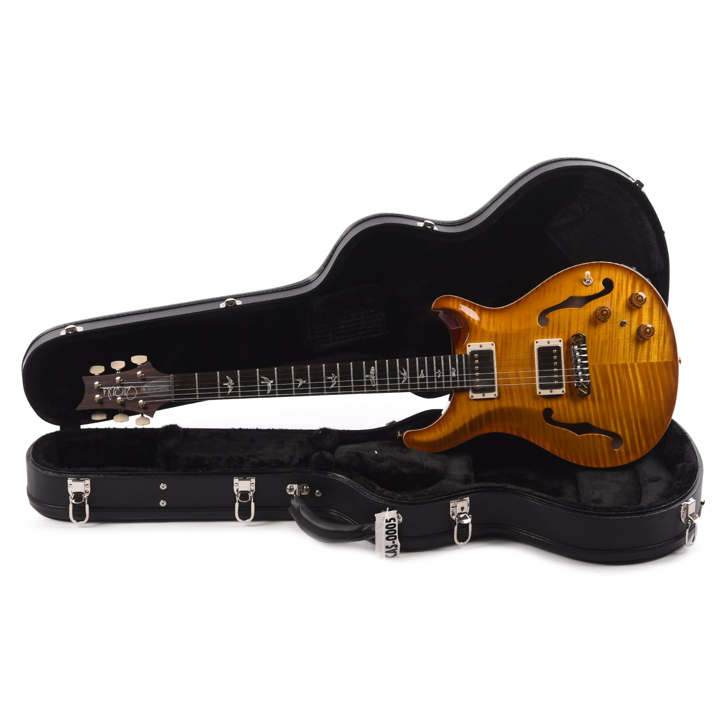 PRS Hollowbody II Piezo 10 Top/Back McCarty Sunburst Electric Guitars / Hollow Body