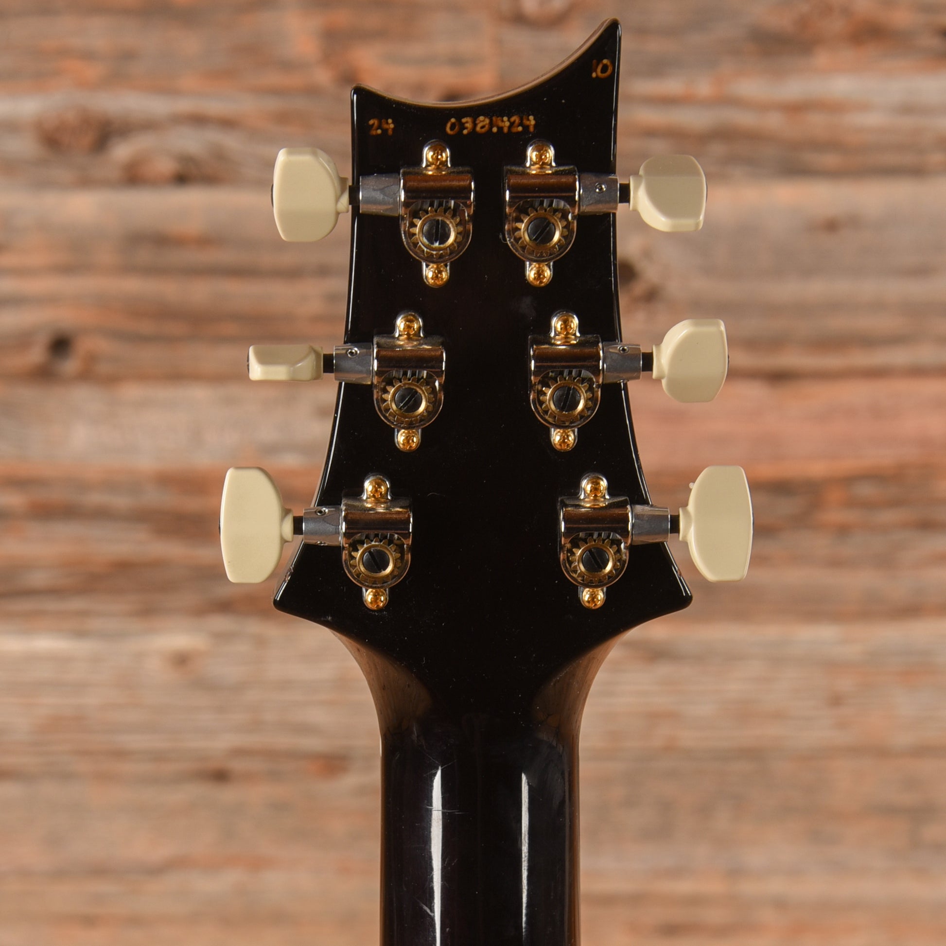 PRS Hollowbody II Piezo 10-Top Black Gold Burst 2024 Electric Guitars / Hollow Body