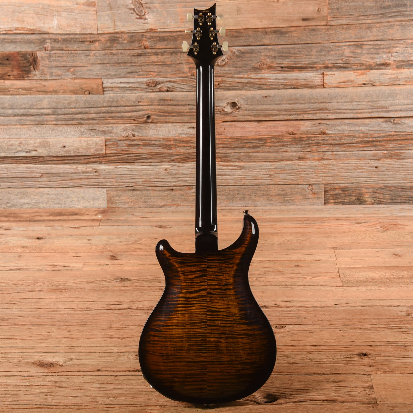 PRS Hollowbody II Piezo 10-Top Black Gold Burst 2024 Electric Guitars / Hollow Body