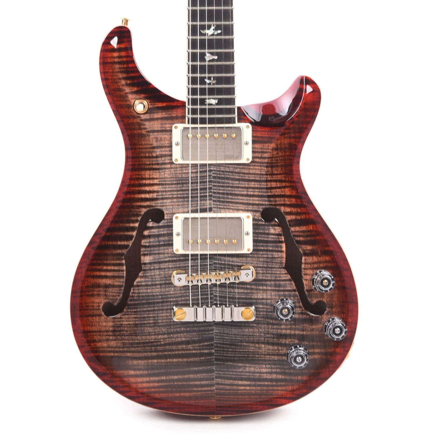 PRS McCarty 594 Hollowbody II 10 Charcoal Cherry Burst Electric Guitars / Hollow Body