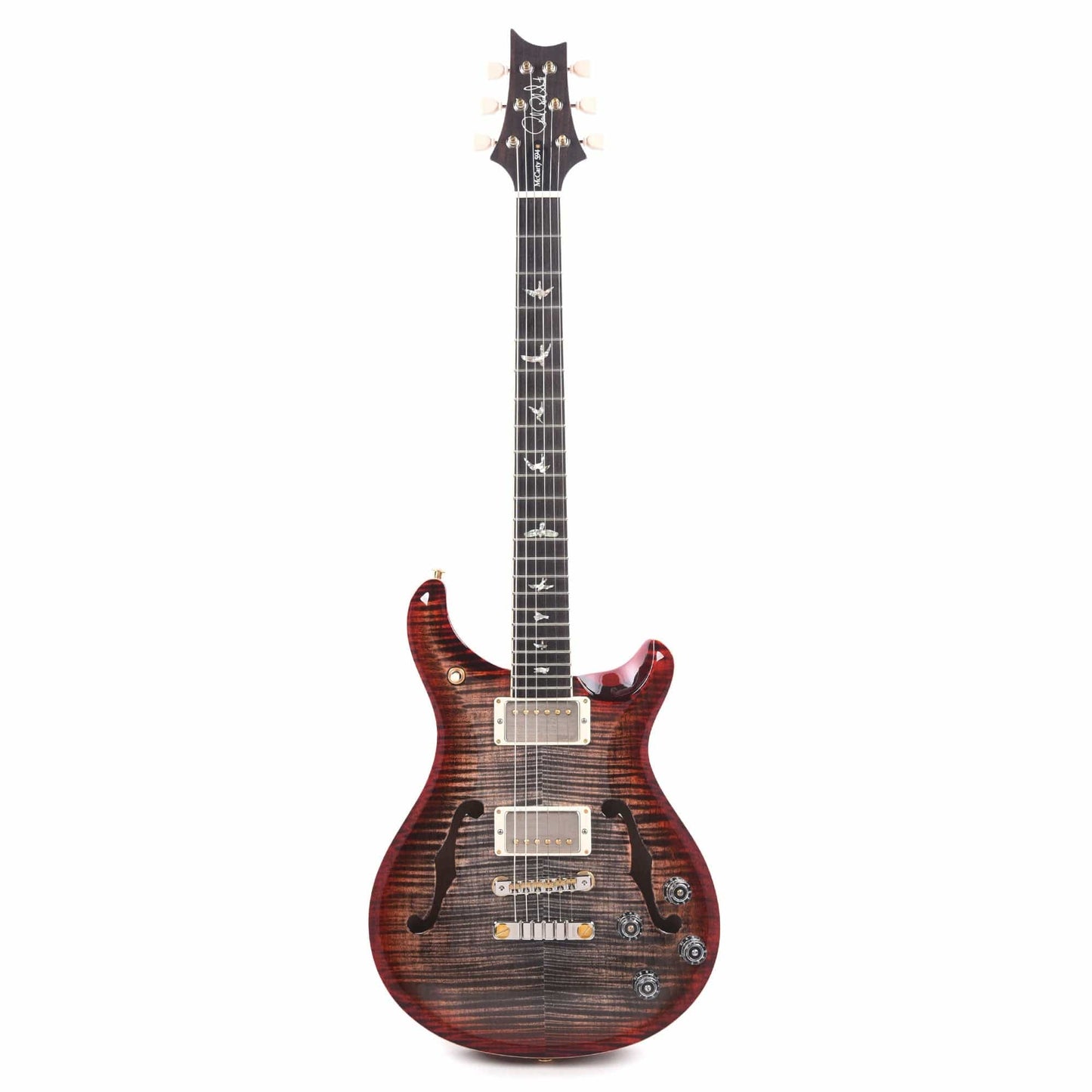 PRS McCarty 594 Hollowbody II 10 Charcoal Cherry Burst Electric Guitars / Hollow Body