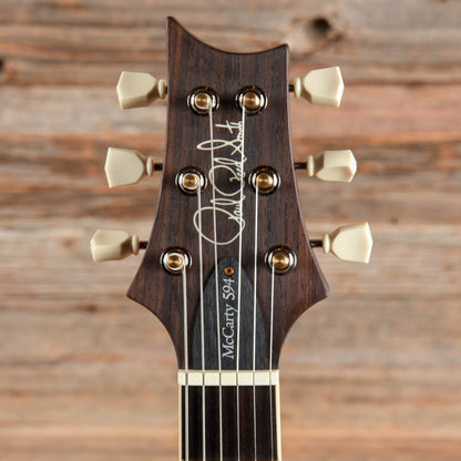 PRS McCarty 594 Hollowbody II 10-Top Black Gold Burst 2021 Electric Guitars / Hollow Body