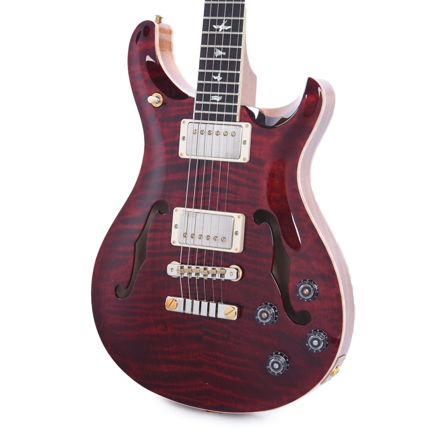 PRS McCarty 594 Hollowbody II 10 Top Red Tiger Electric Guitars / Hollow Body