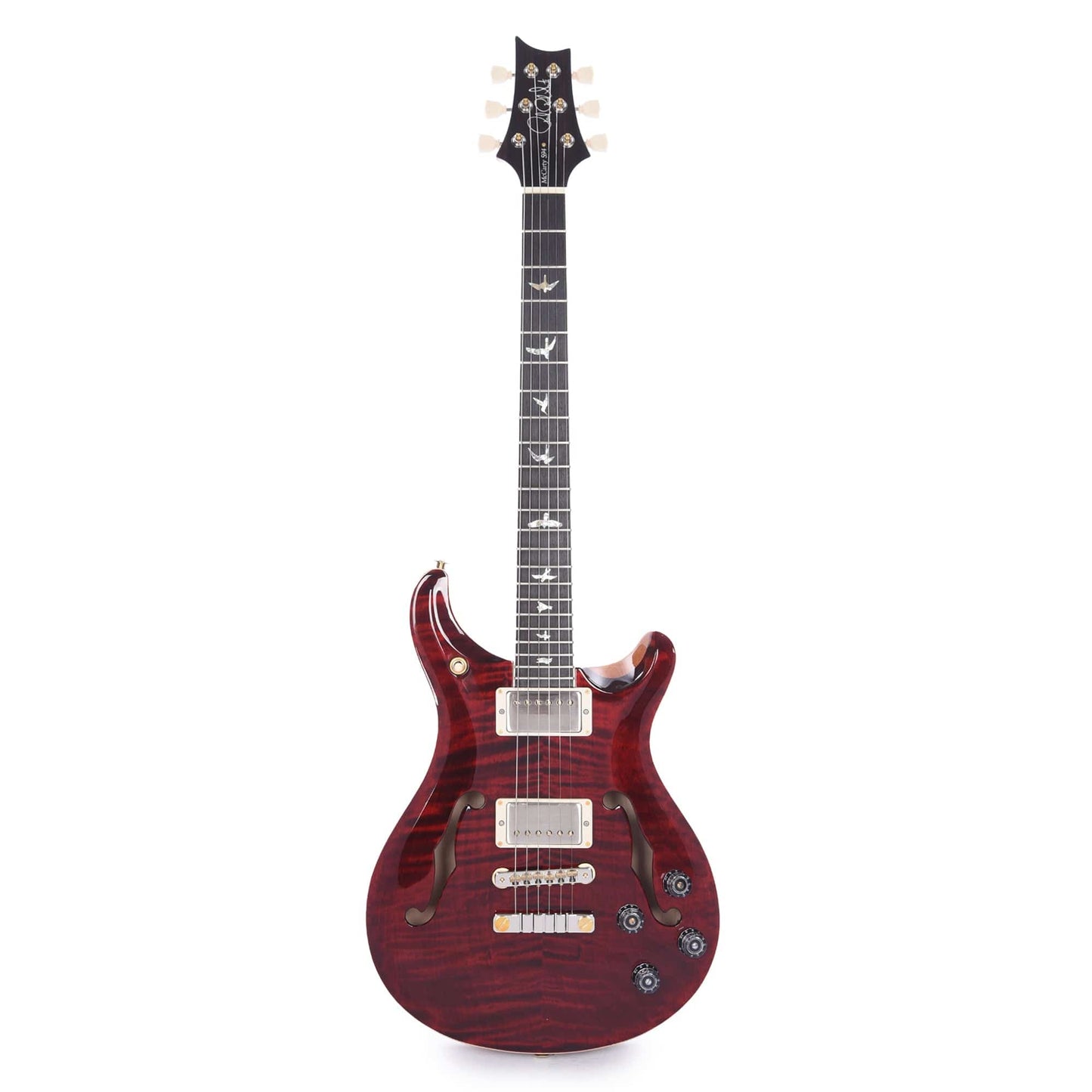 PRS McCarty 594 Hollowbody II 10 Top Red Tiger Electric Guitars / Hollow Body