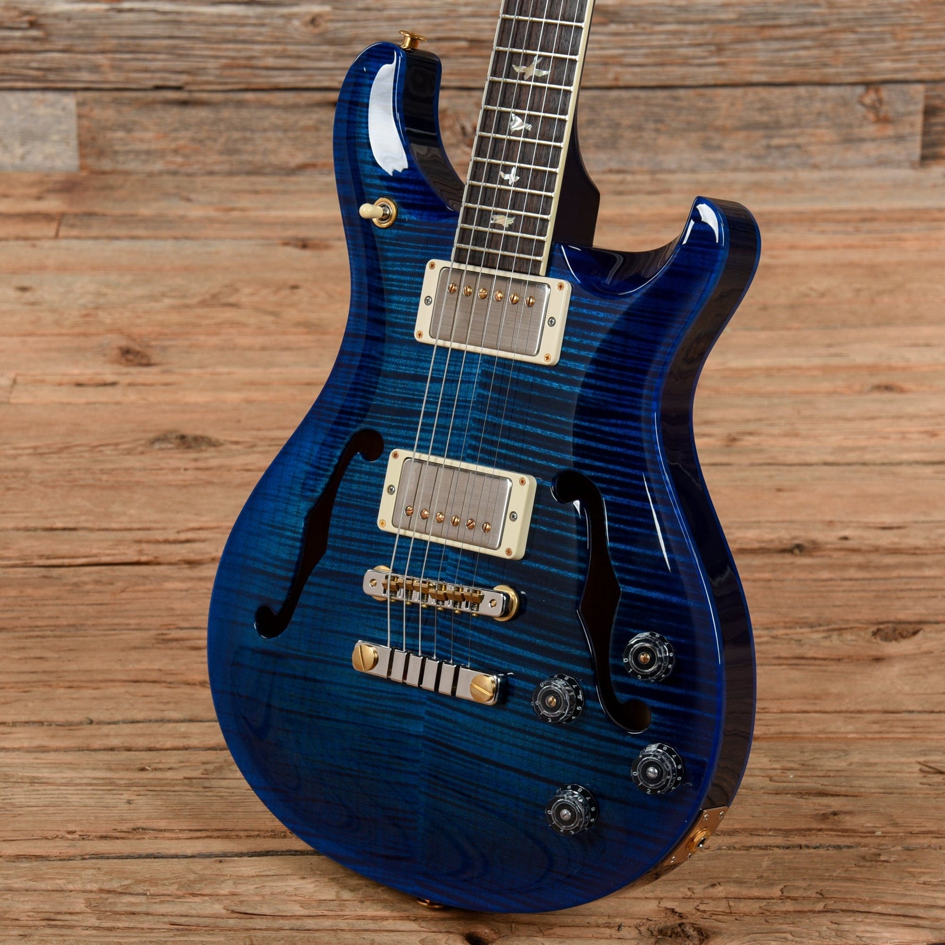 PRS McCarty 594 Hollowbody II 10-Top River Blue 2021 Electric Guitars / Hollow Body