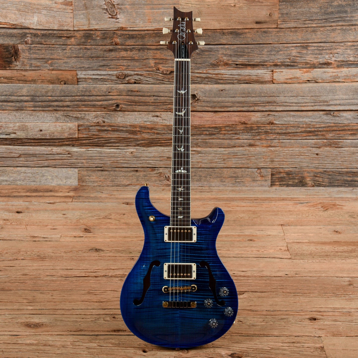 PRS McCarty 594 Hollowbody II 10-Top River Blue 2021 Electric Guitars / Hollow Body